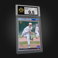 Custom Rookie Baseball Card – Patriotic Edition