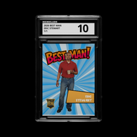Custom Best Man Trading Card
